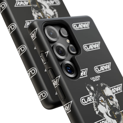Golden Wolf Android Phone Case