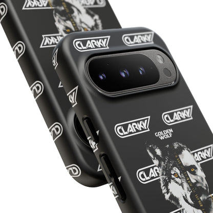 Golden Wolf Android Phone Case