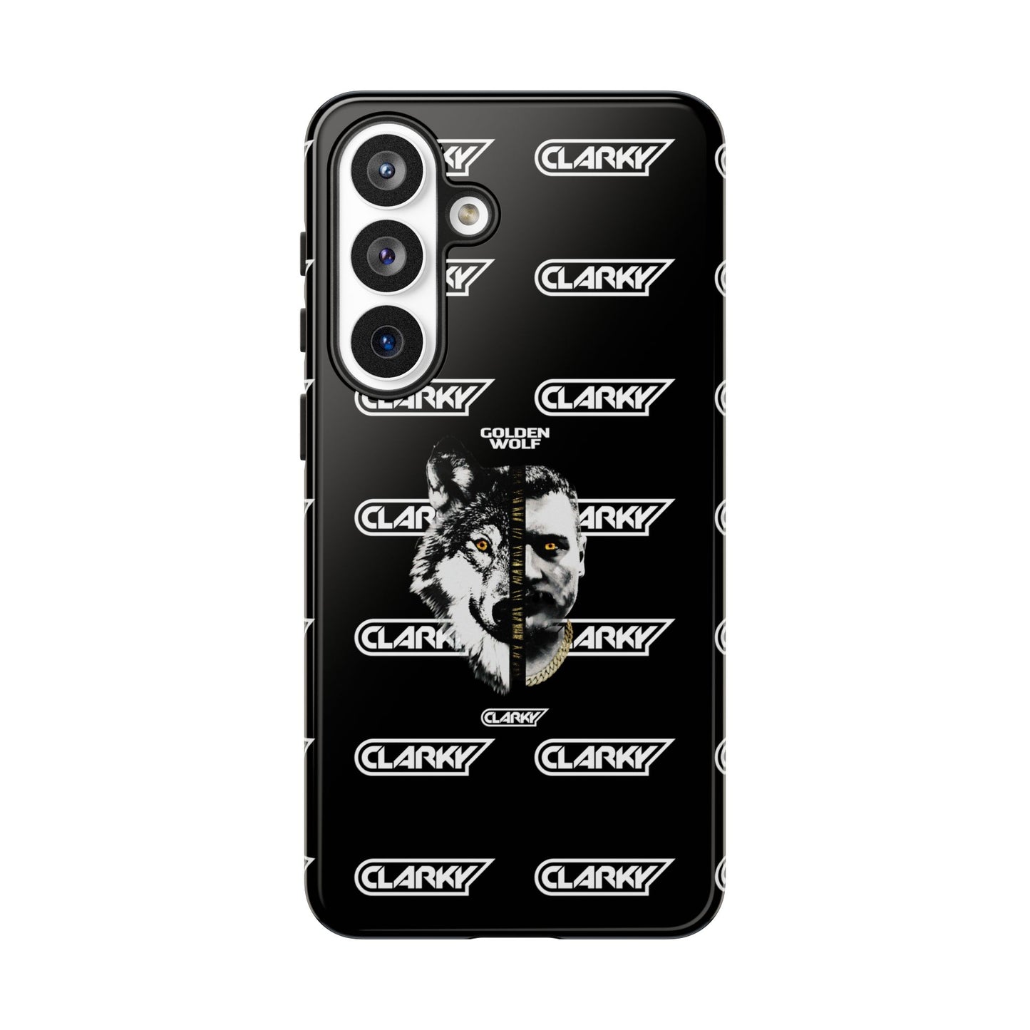 Golden Wolf Android Phone Case