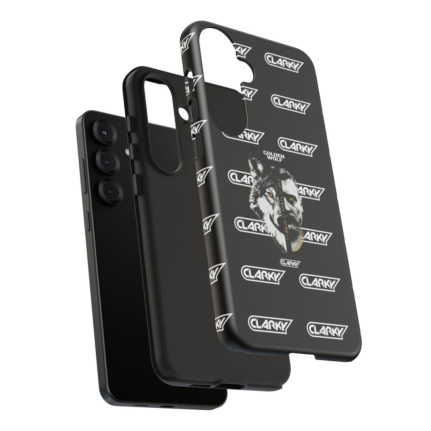 Golden Wolf Android Phone Case