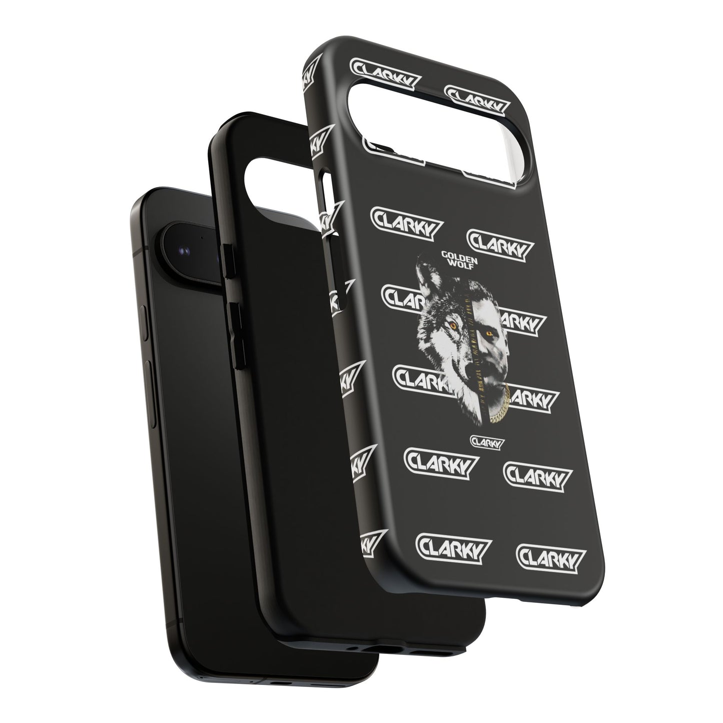 Golden Wolf Android Phone Case