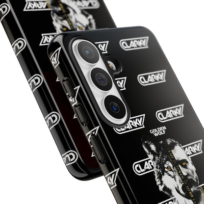Golden Wolf Android Phone Case