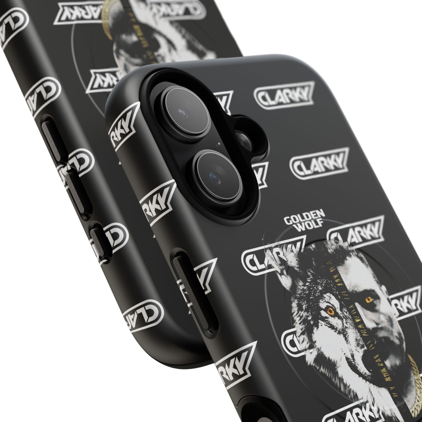Golden Wolf iPhone Case with MagSafe