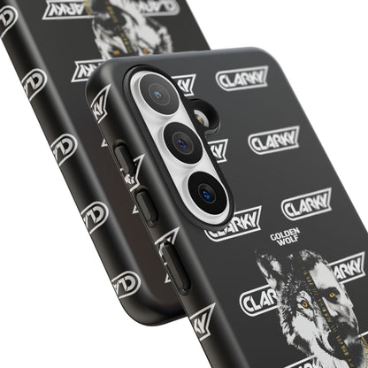 Golden Wolf Android Phone Case