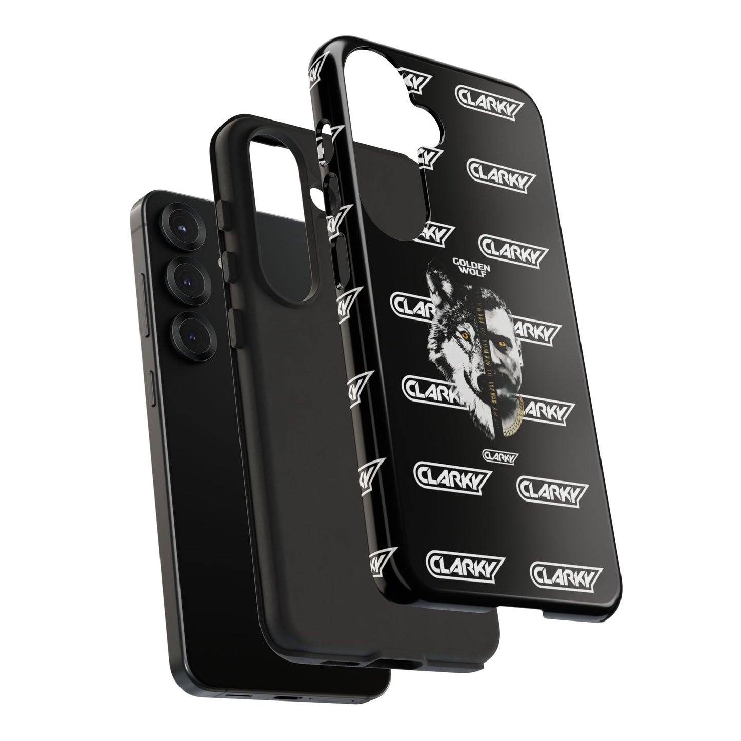Golden Wolf Android Phone Case