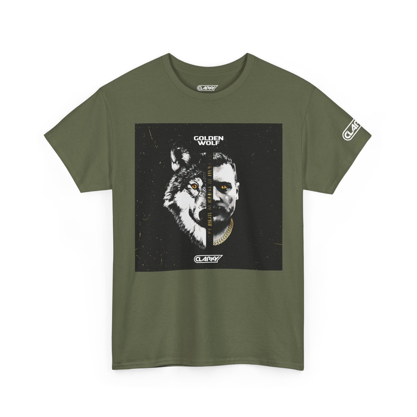 Golden Wolf Artwork Tee (Limited Run)