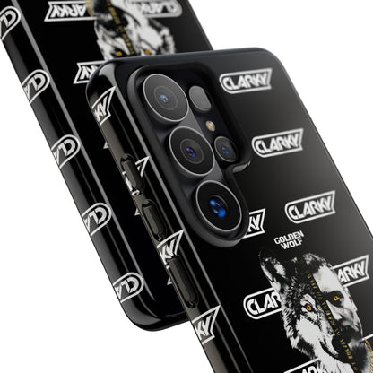 Golden Wolf Android Phone Case