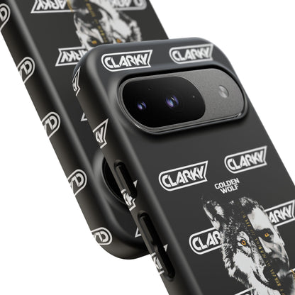 Golden Wolf Android Phone Case