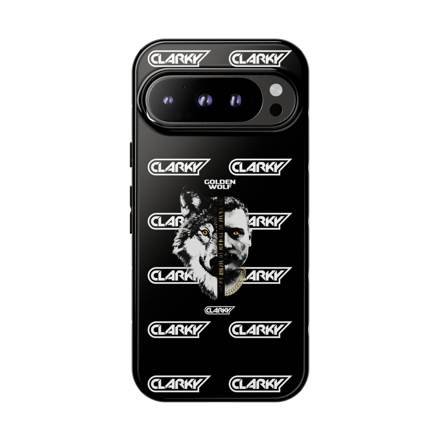 Golden Wolf Android Phone Case