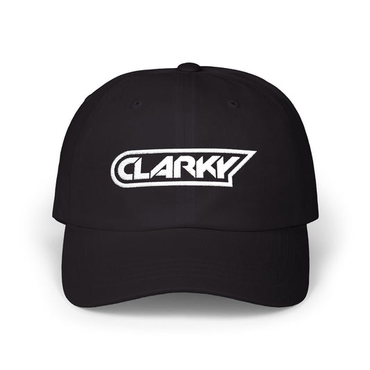 Clarky Logo Embroidered Baseball Cap