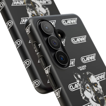 Golden Wolf Android Phone Case