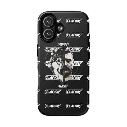 Golden Wolf iPhone Case with MagSafe