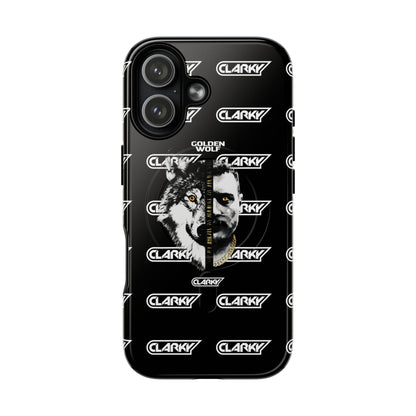 Golden Wolf iPhone Case with MagSafe