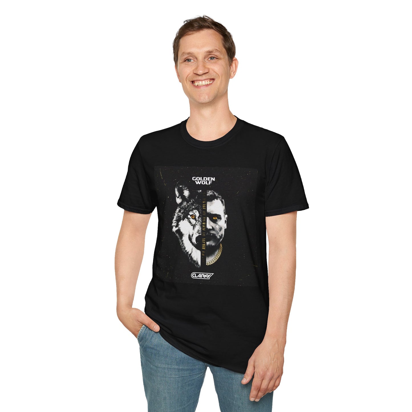 Golden Wolf Graphic T-Shirt LIMITED EDITION