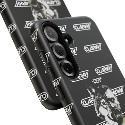 Golden Wolf Android Phone Case