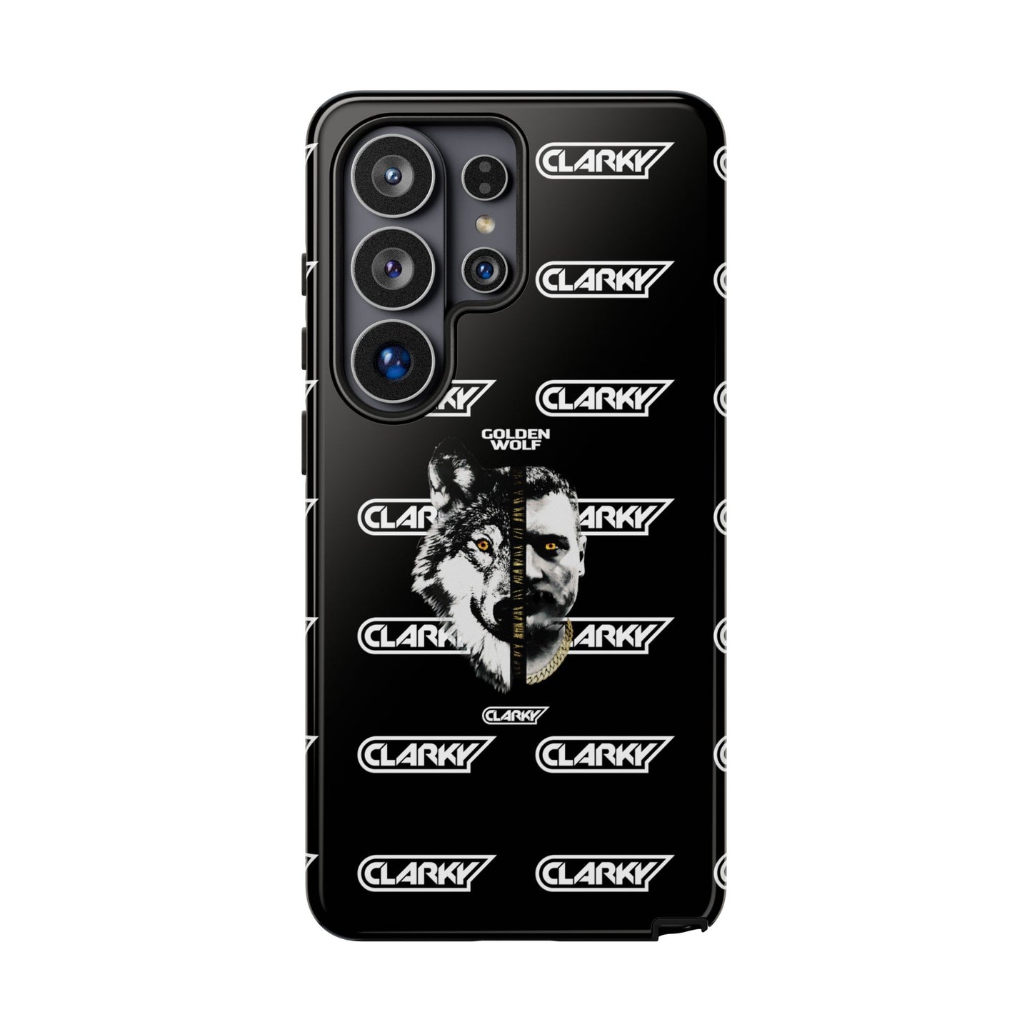 Golden Wolf Android Phone Case