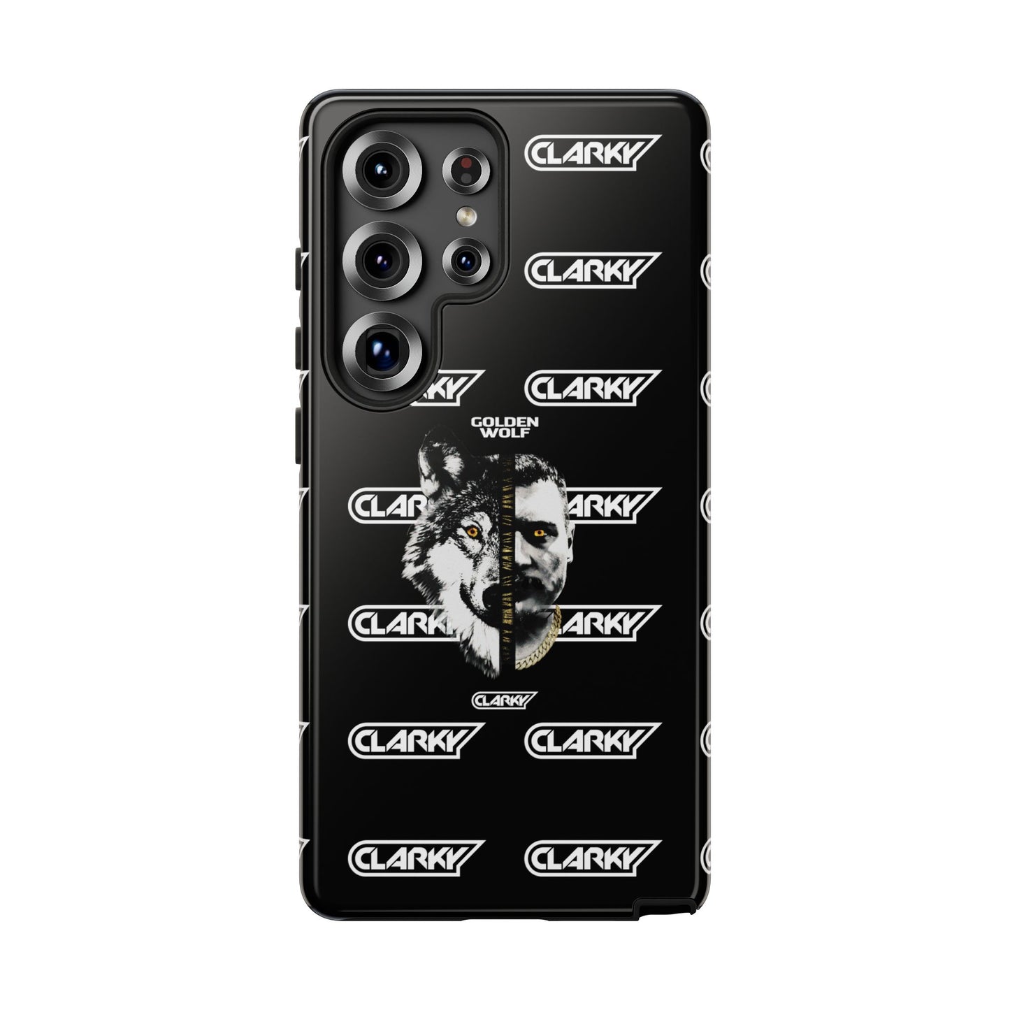 Golden Wolf Android Phone Case